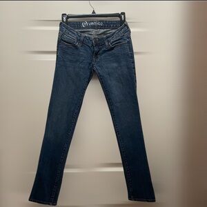 Bullhead Vintage Low Rise Women's Blue Jeans